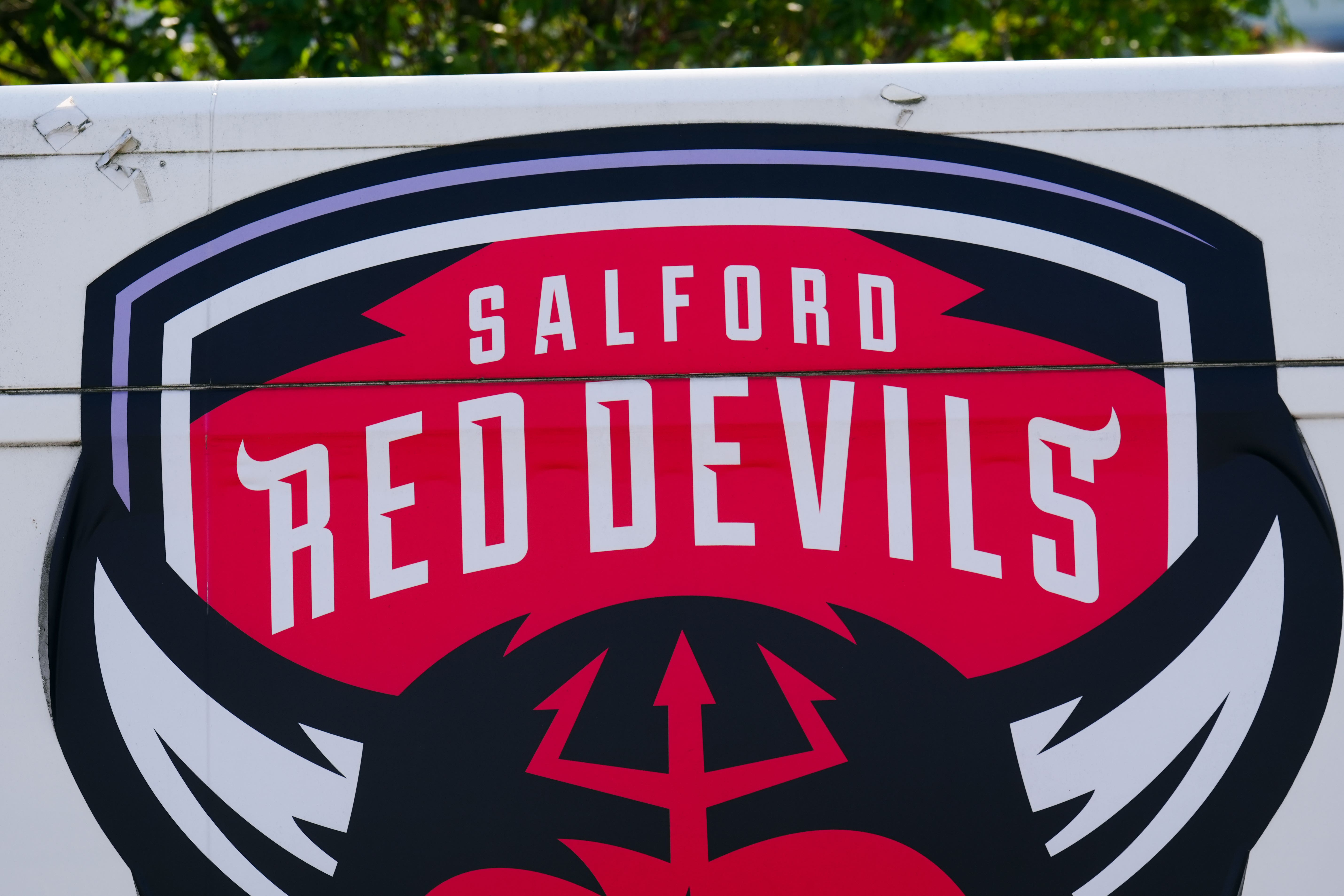 A general view outside Salford Community Stadium, home of Salford Red Devils (Mike Egerton/PA).