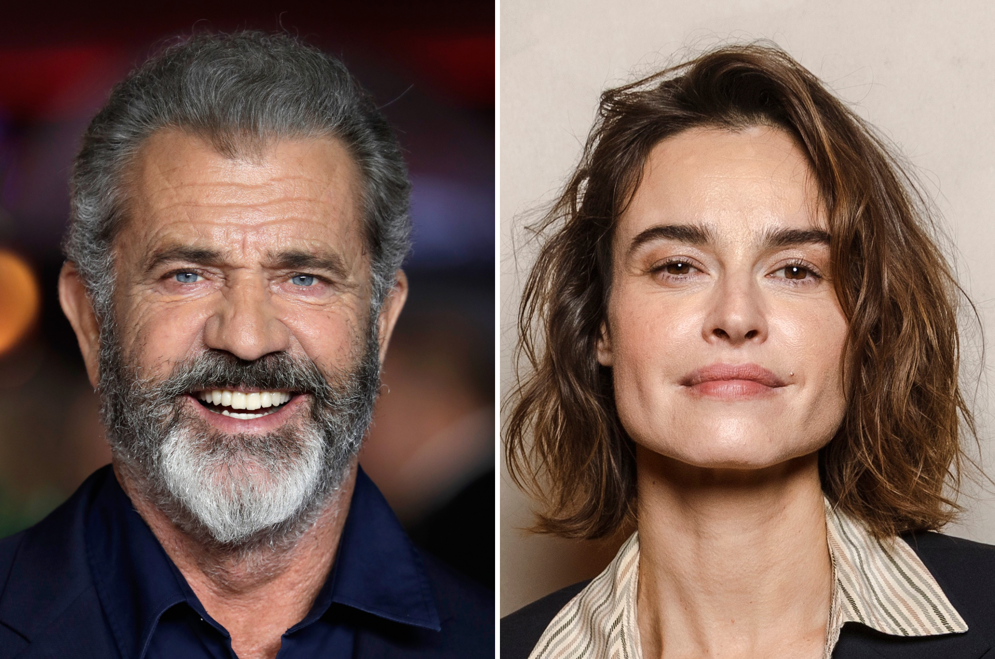 <p>Polish actor Kasia Smutniak (right) has been cast as the Virgin Mary in Mel Gibson's new movie, 'The Resurrection of the Christ'</p>