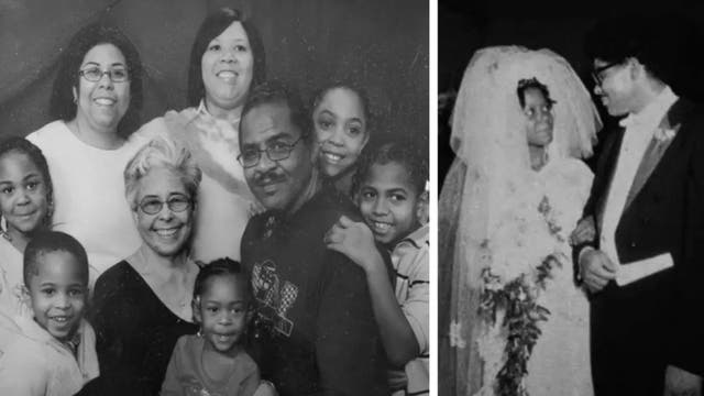 <p>Undated photos show California grandfather and veteran Terril Johnson, 72, who was “boiled alive” and died after taking a shower at a Marriott hotel the day before his granddaughter’s graduation</p>