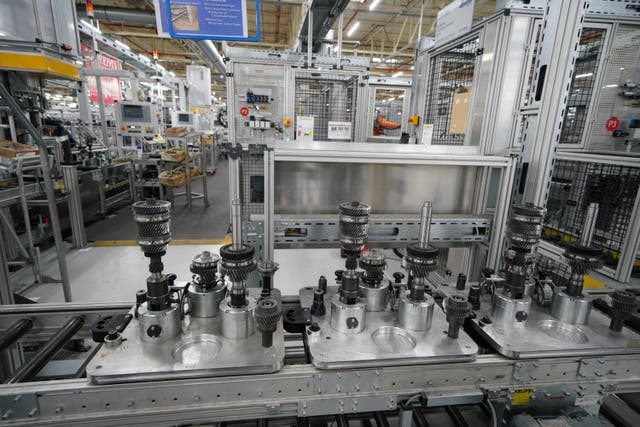 The TUC says car makers are struggling in the face of competition from abroad (PA)