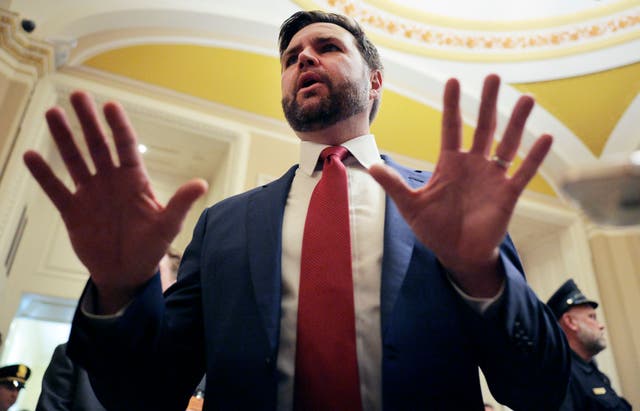 <p>A tweet from JD Vance suggesting a government coverup of the Epstein case has gone viral, as pressure mounts on Congress to release the files about the case</p>