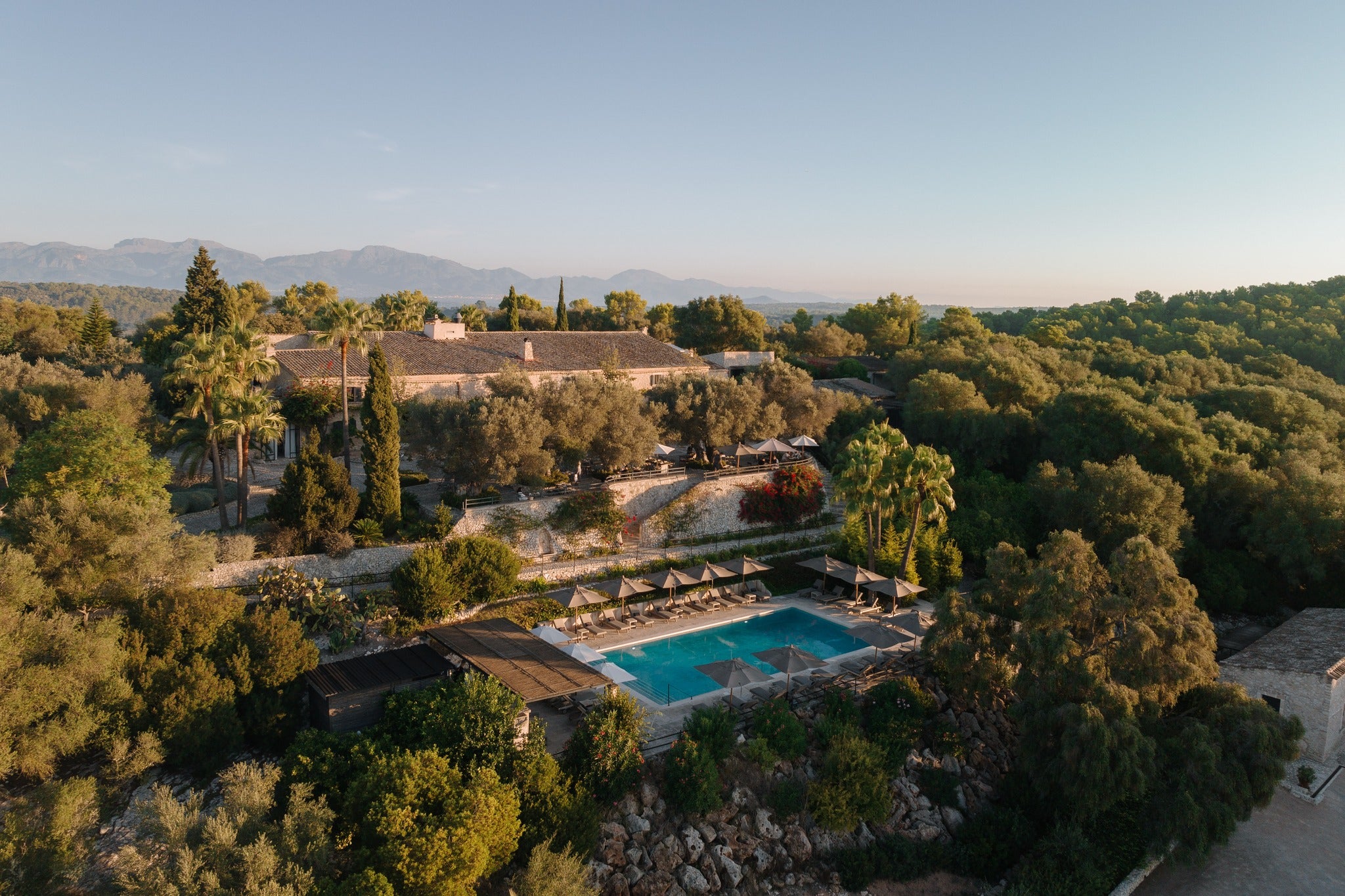 Finca Serena is built around a 17th-century farmhouse