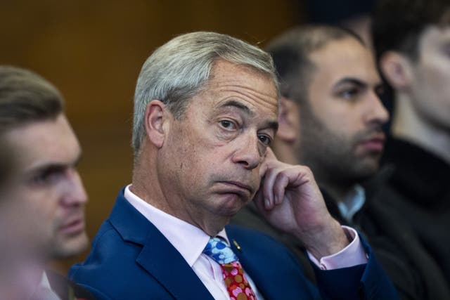 <p>Farage was criticised for his comments</p>