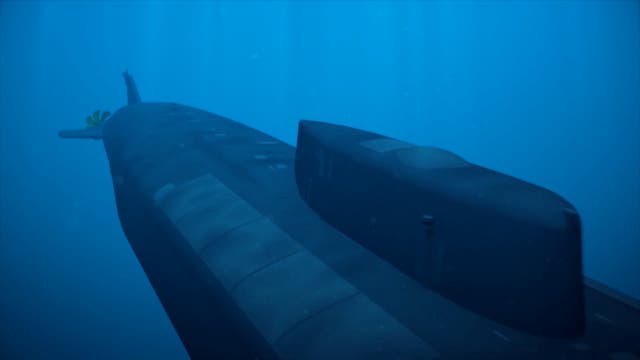 <p>Russia's Poseidon nuclear submarine</p>