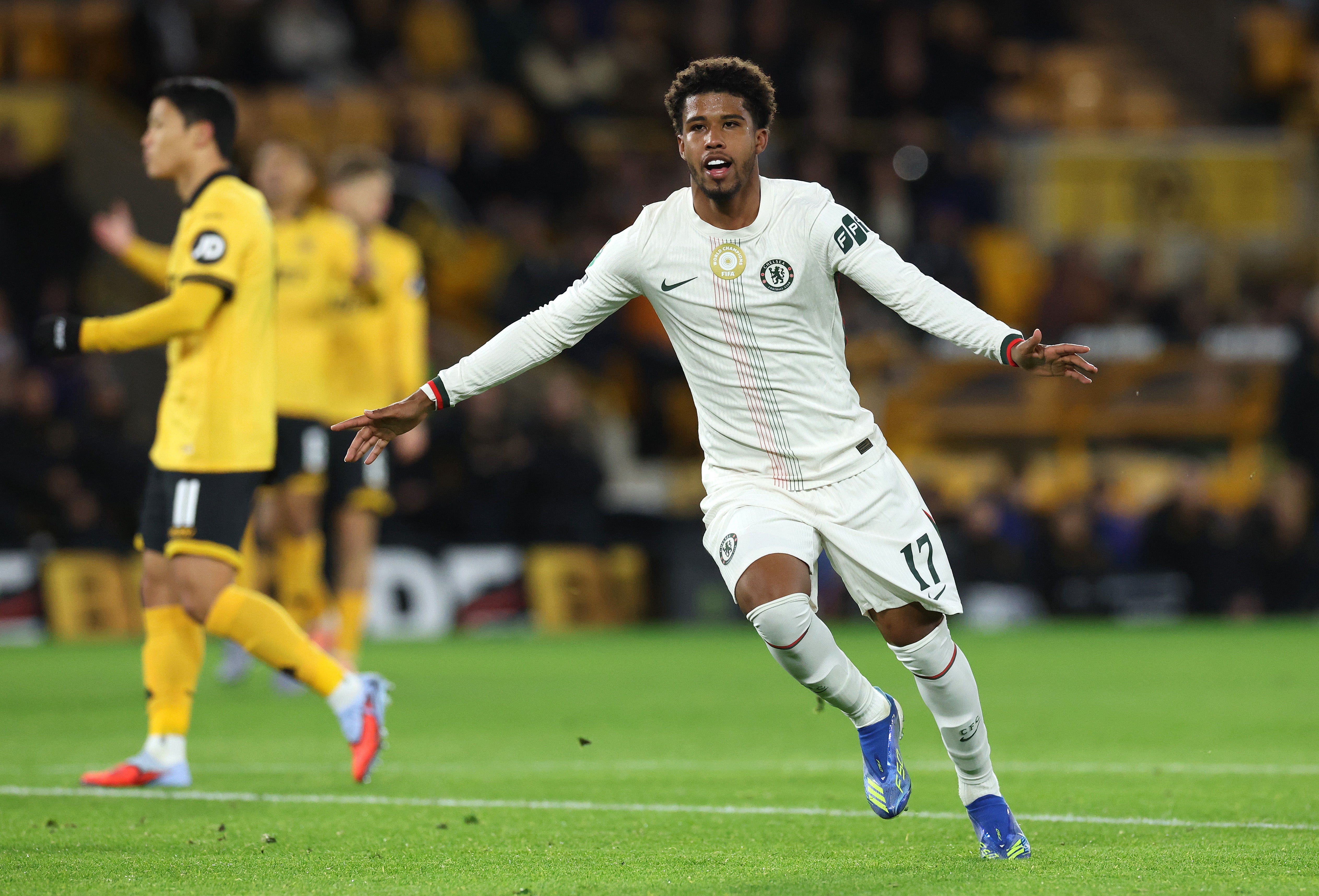 Сантос реагује након што је пронашао задњи део мреже