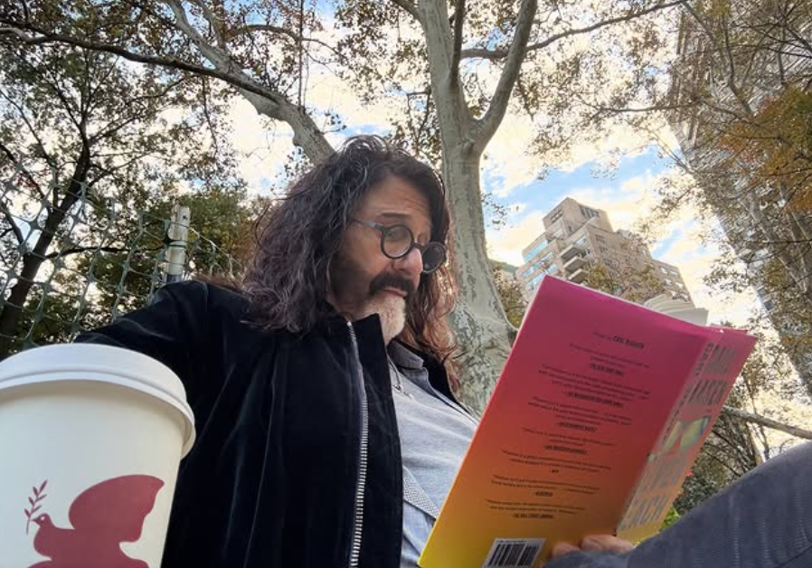 Two days before his death, Pierre Robert posted a peaceful picture of himself reading and drinking coffee in Philadelphia's Rittenhouse Square