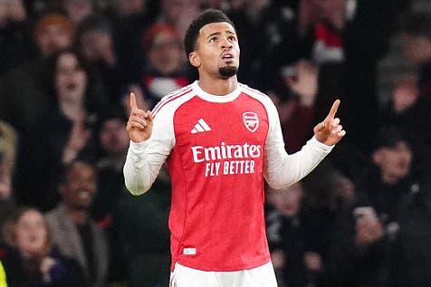 <p>Ethan Nwaneri is set to join Marseille on loan (John Walton/PA)</p>