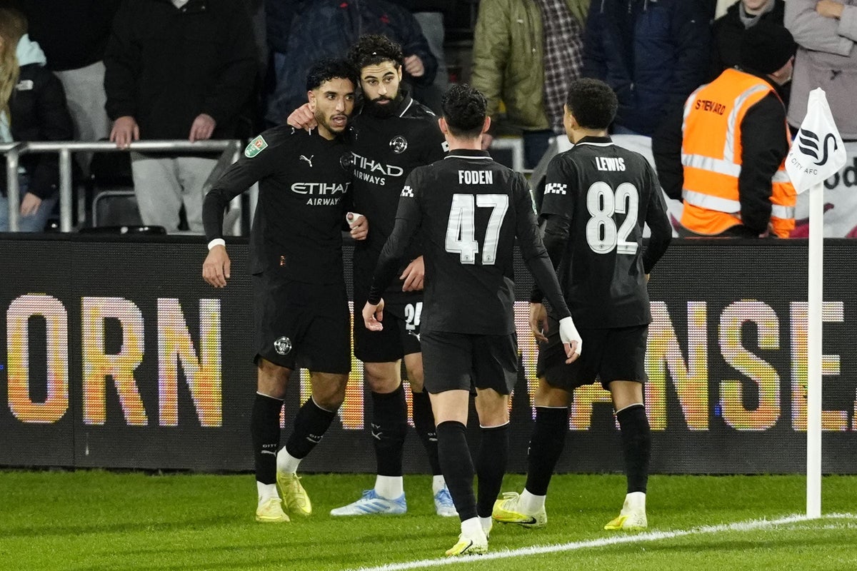 Pep Guardiola lauds &lsquo;patient&rsquo; Omar Marmoush after vital goal in Man City win