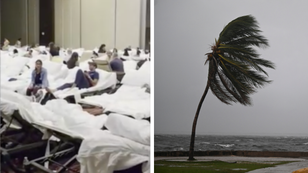 Tourists in Jamaica describe scenes inside Hurricane Melissa shelter