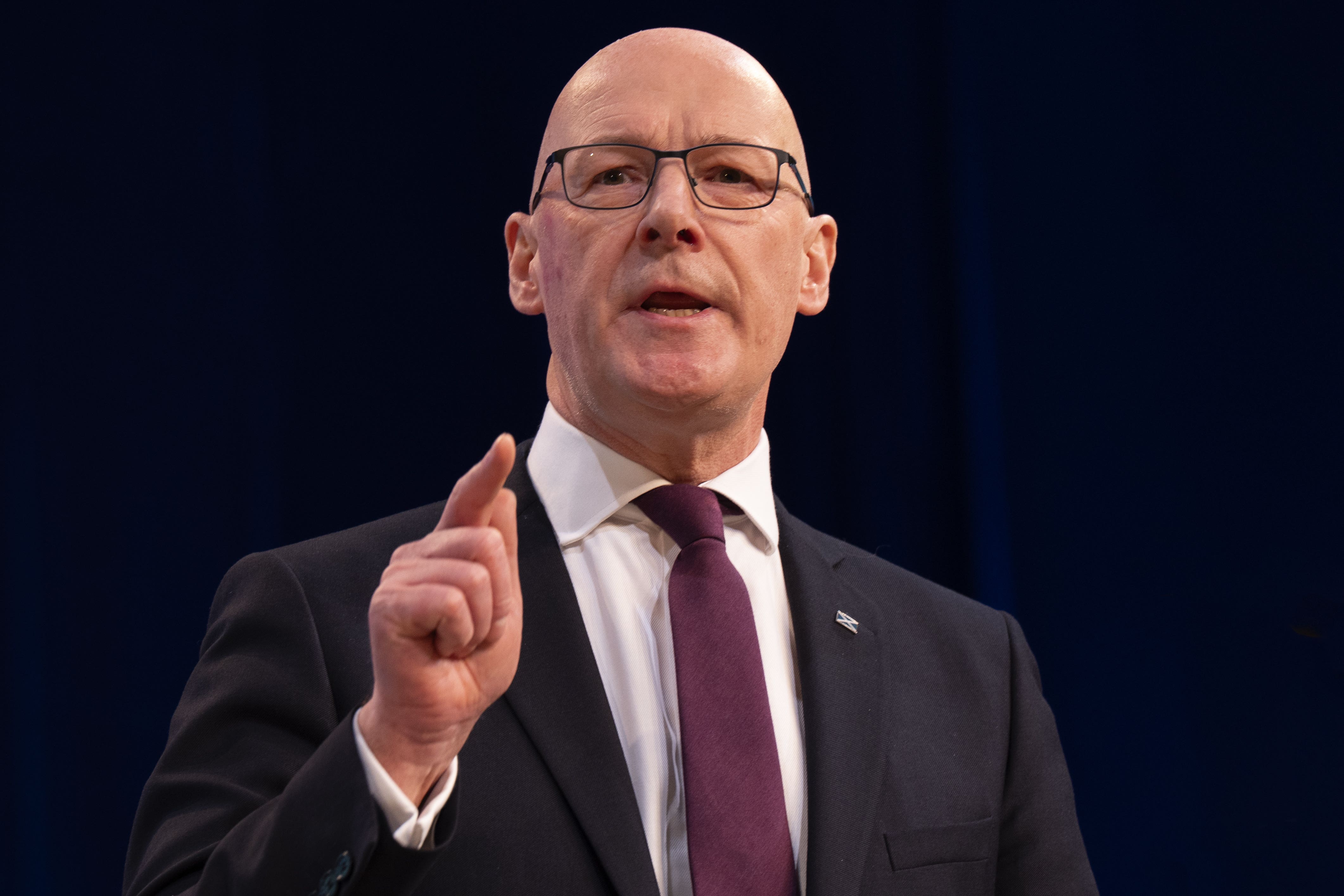 The SNP and Plaid Cymru can offer Scotland and Wales a ‘positive alternative to Westminster’s despair and decline’, Scotland’s First Minister has insisted (Jane Barlow/PA)