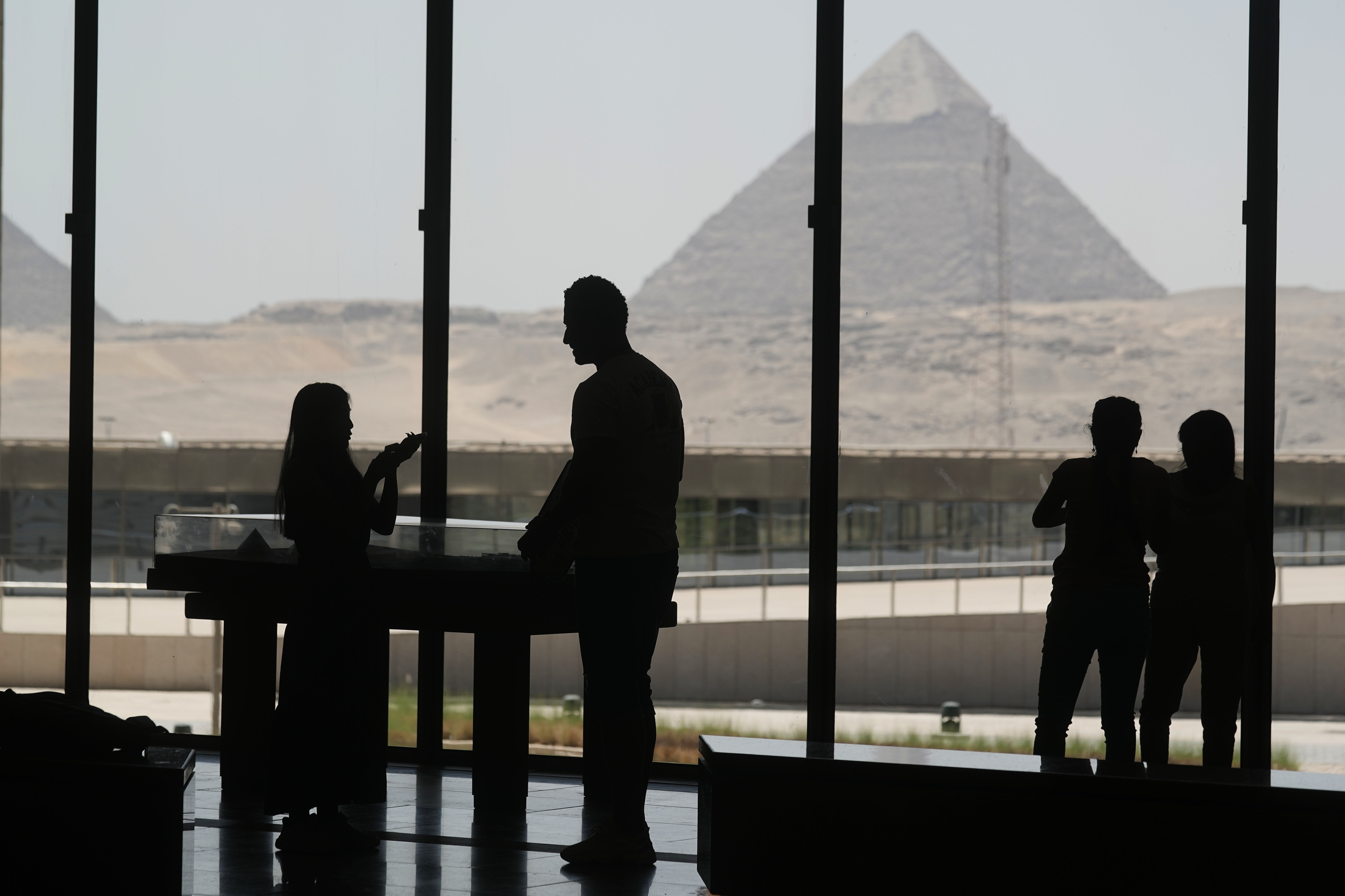 <p>The Grand Egyptian Museum in Egypt</p>