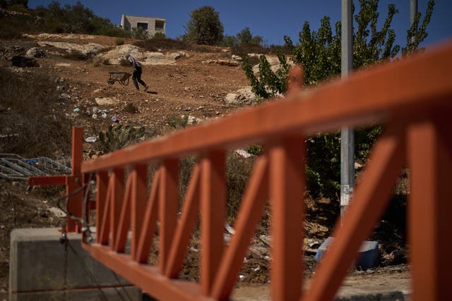 MOR-GEN ISRAEL-CISJORDANIA-BARRERAS
