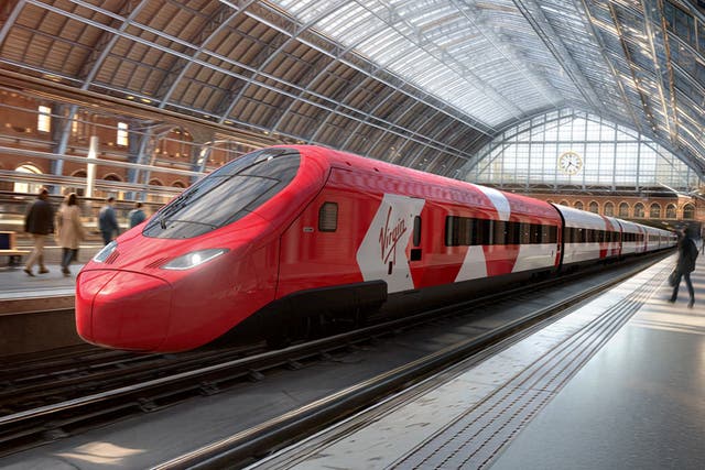 Virgin Trains is planning to launch competing services in 2030 (Virgin Trains/PA)