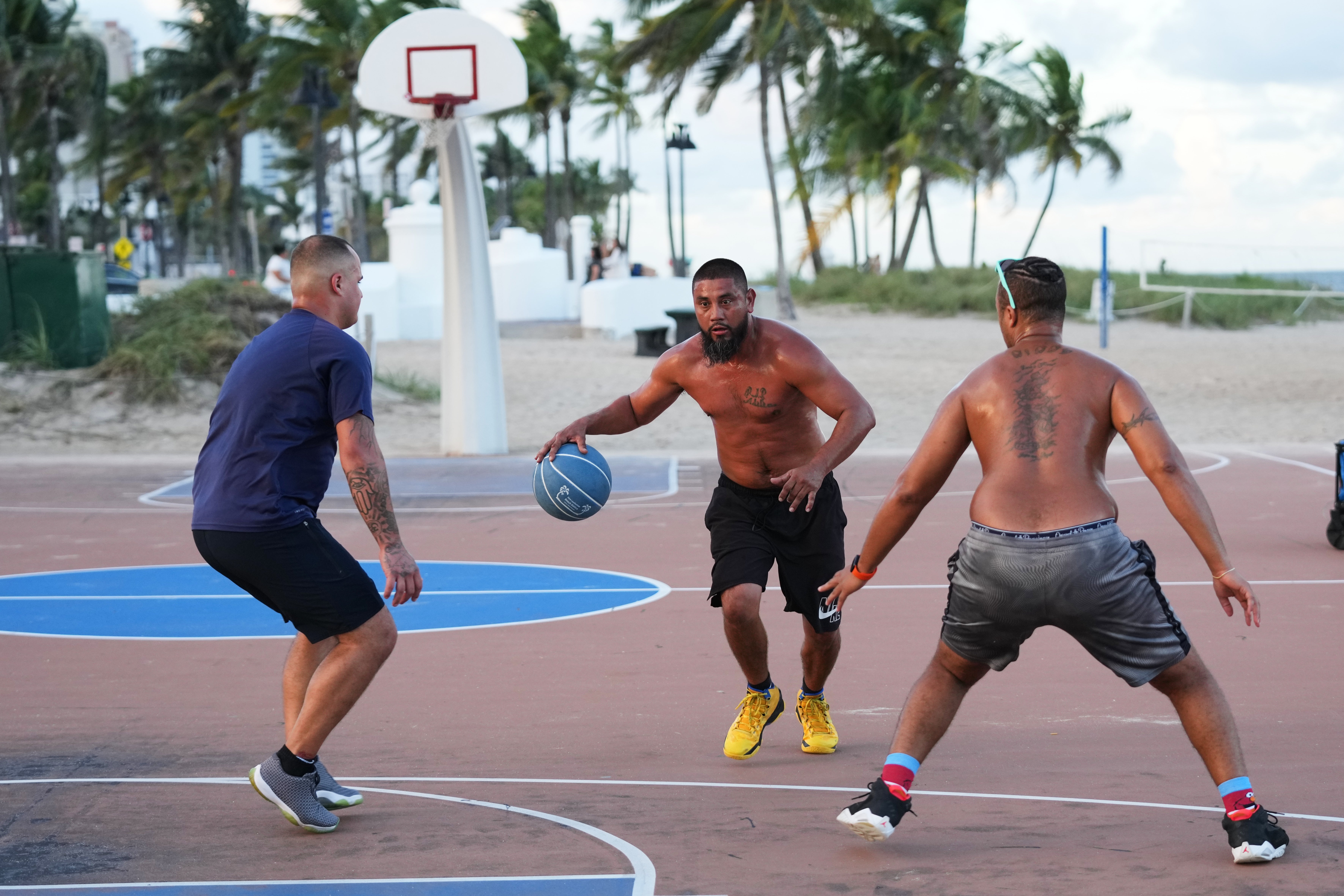 Beach Basketball Courts