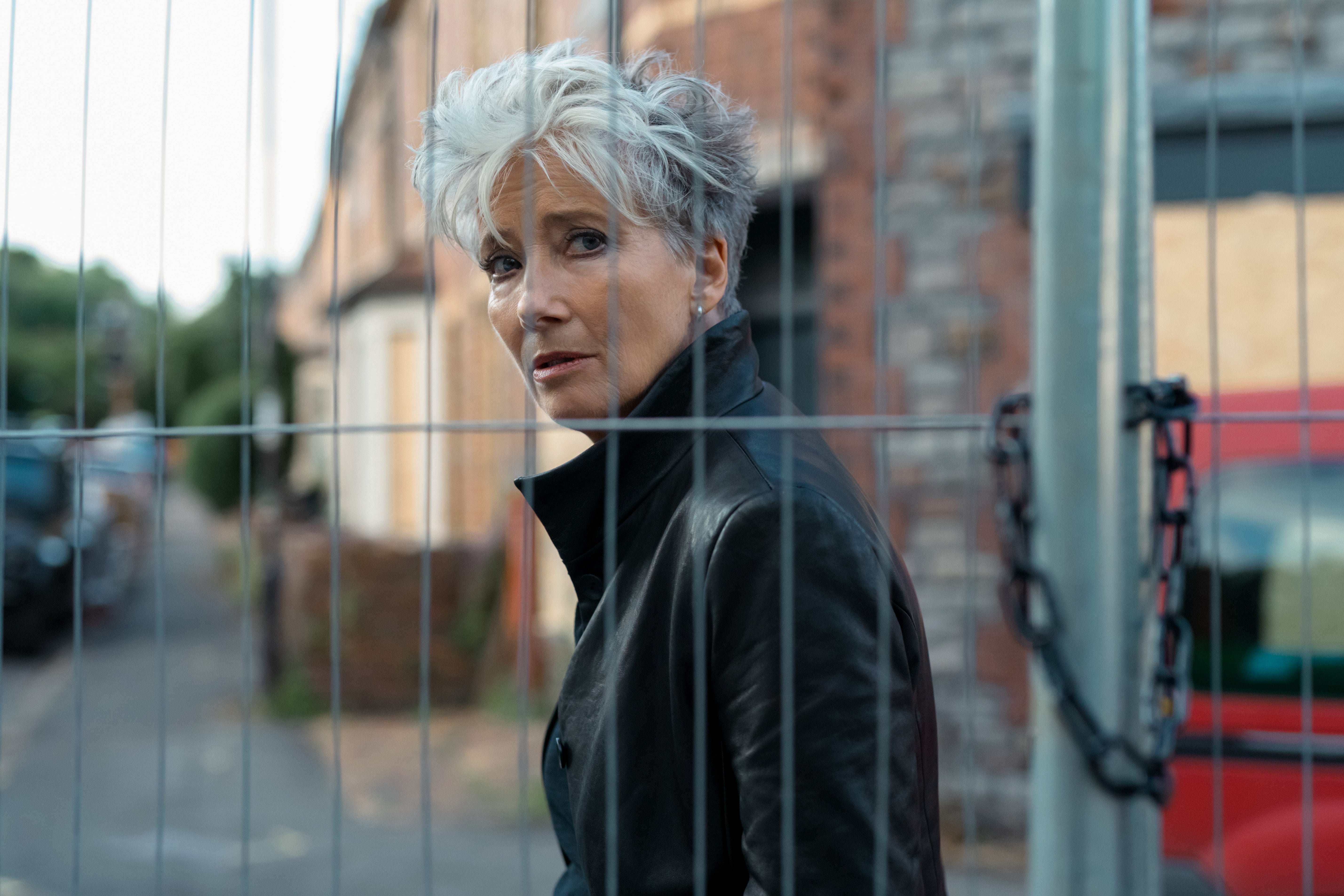 Emma Thompson in ‘Down Cemetery Road’ (Apple TV+)