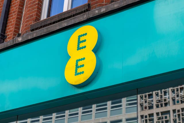 <p>EE customers report issues with mobile and broadband (Alamy/PA)</p>