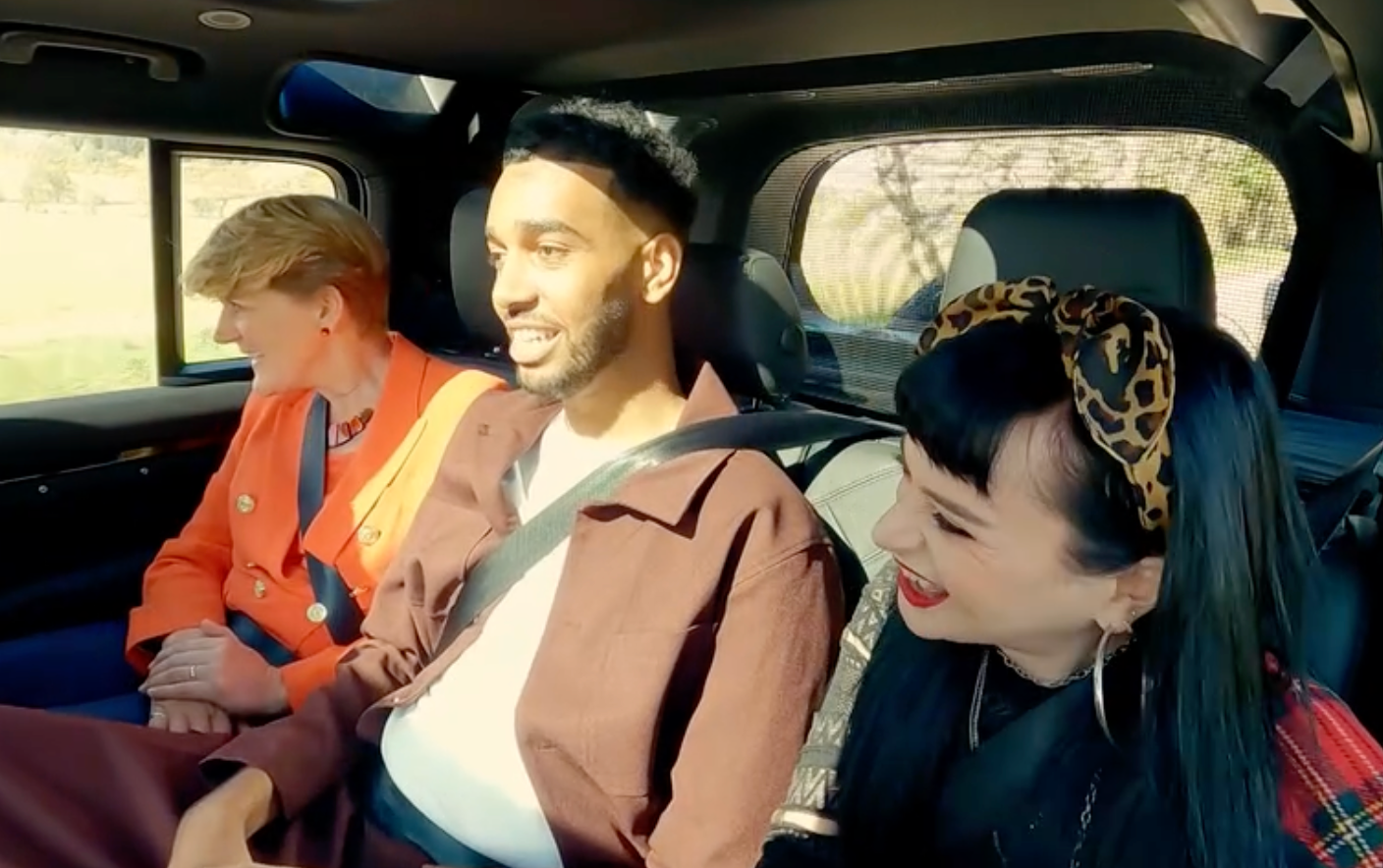 Clare Balding, Niko Omilana and Ruth Codd on ‘The Celebrity Traitors’