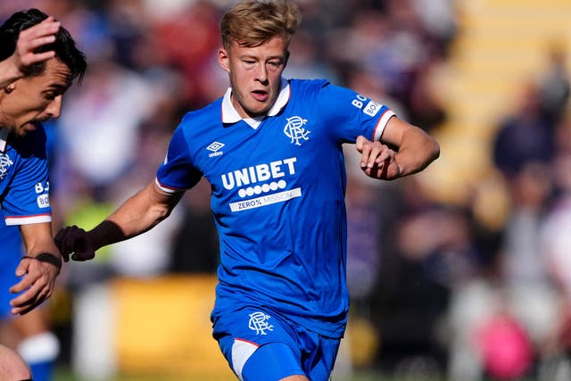 Connor Barron believes Rangers’ confidence is growing ahead of Sunday’s clash with Celtic (Andrew Milligan/PA).
