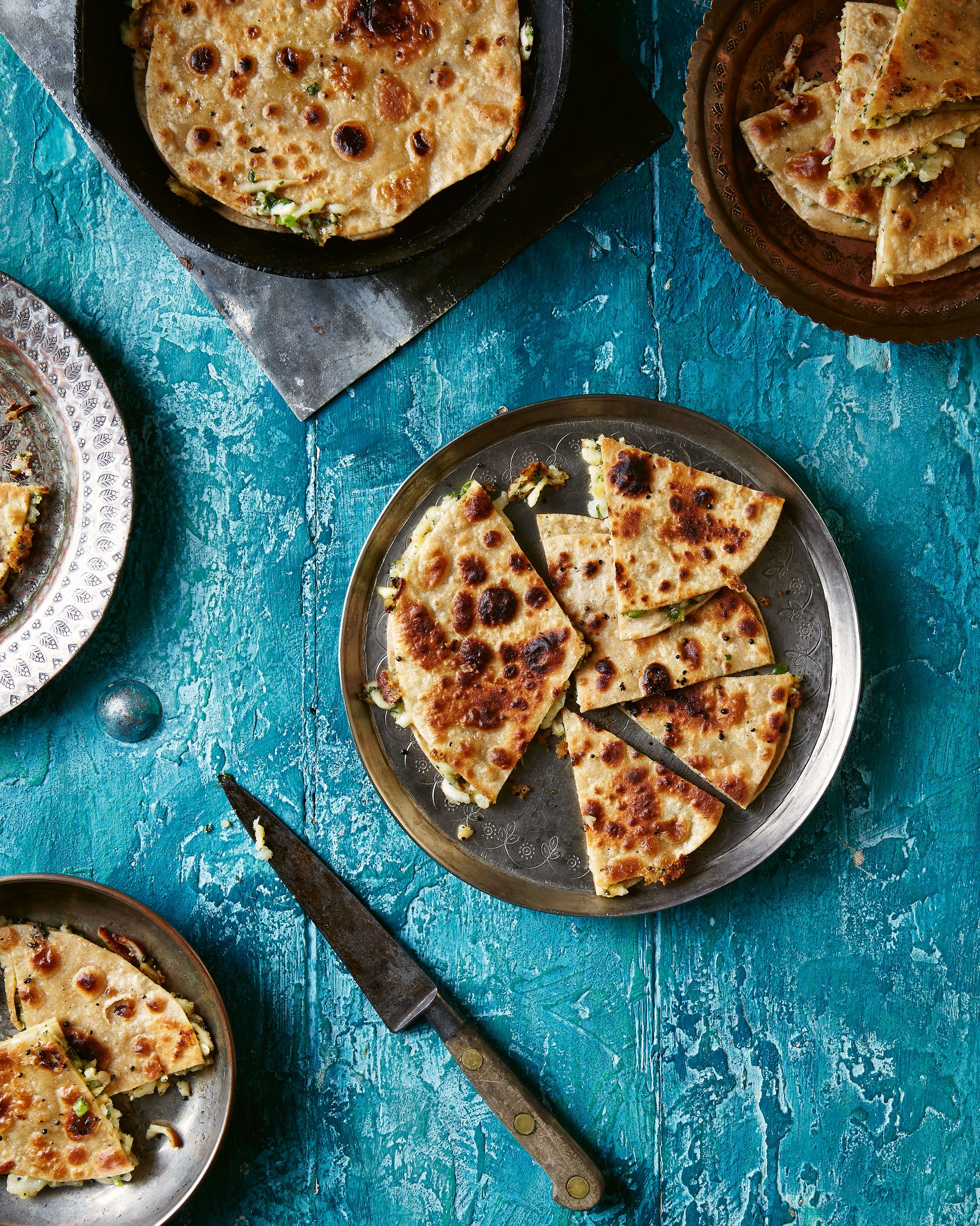 Chetna Makan’s chapatti sandwiches combine paneer, potato and spice in the ultimate handheld comfort