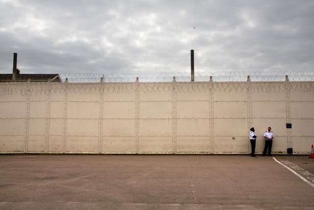 Assaults on prison staff in England and Wales have reached a new peak (Alamy/PA)