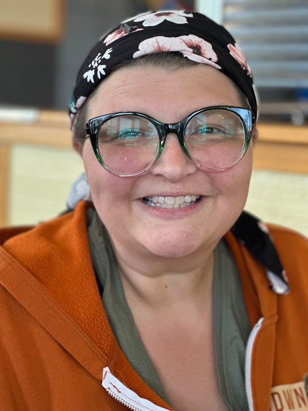 Amy Logan, a mom of four from Indiana, has inflammatory breast cancer and is undergoing radiation therapy