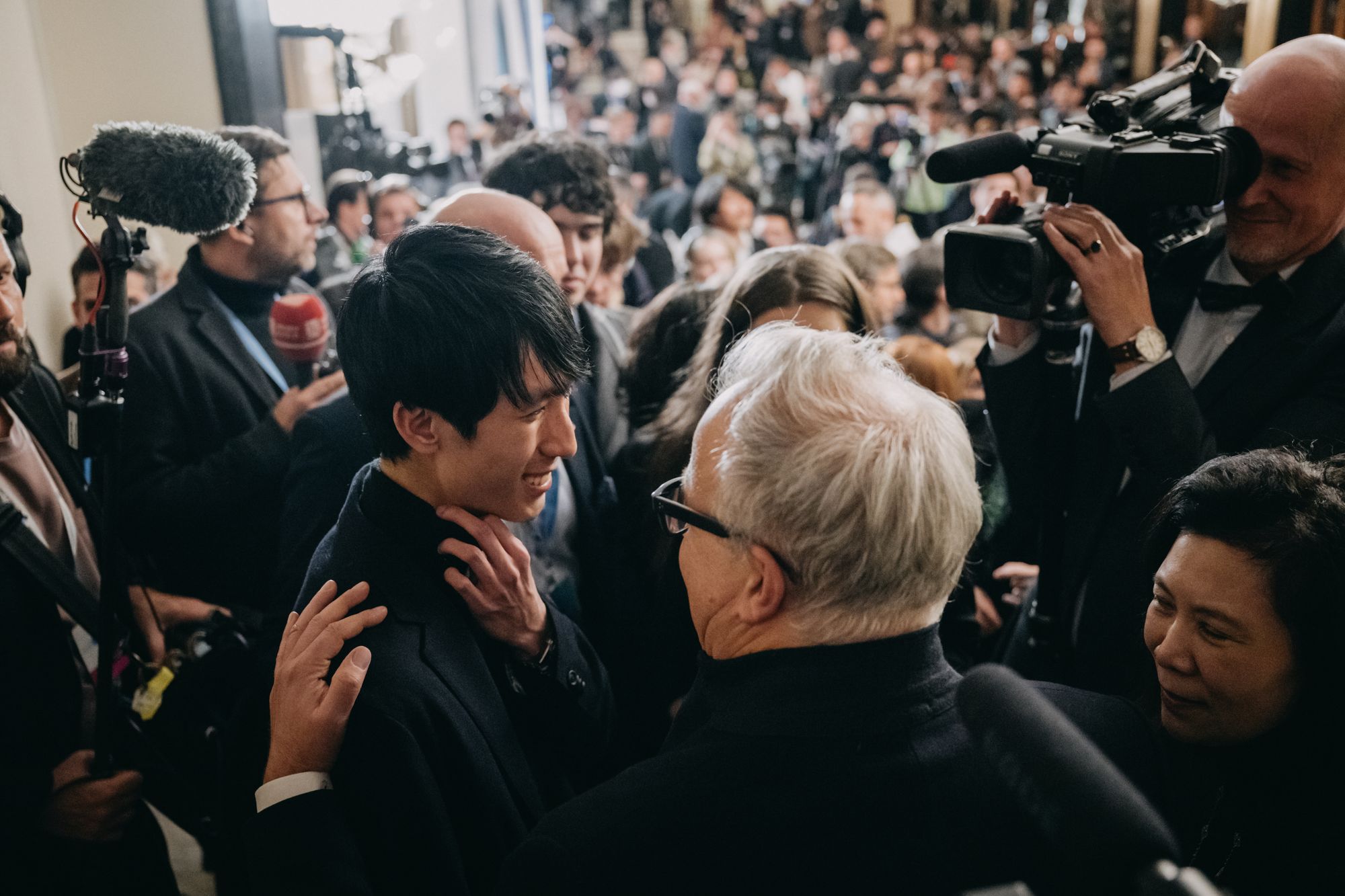 Announcement of results after the final stage of the 19th International Fryderyk Chopin Piano Competition in Warsaw Philharmonic Hall