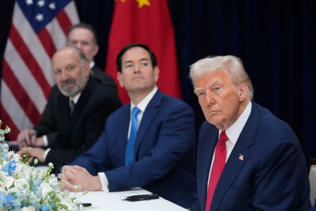<p>El presidente Donald Trump anunció que EE. UU. comenzará el proceso de pruebas nucleares “de inmediato”, poco antes de reunirse con el presidente chino Xi Jinping el miércoles</p>
