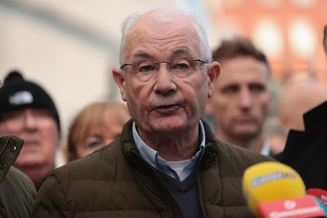 Mickey McKinney, a brother of Bloody Sunday victim William McKinney (Liam McBurney/PA)