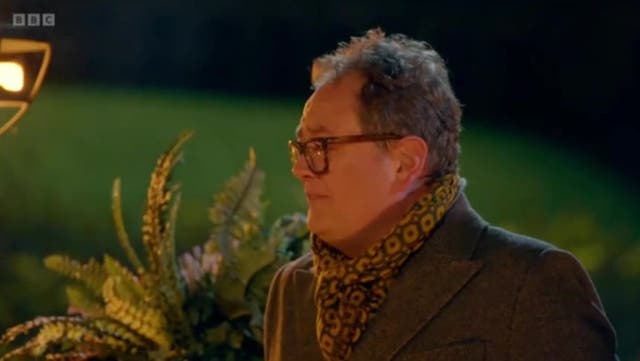 <p>Alan Carr in the penultimate episode</p>