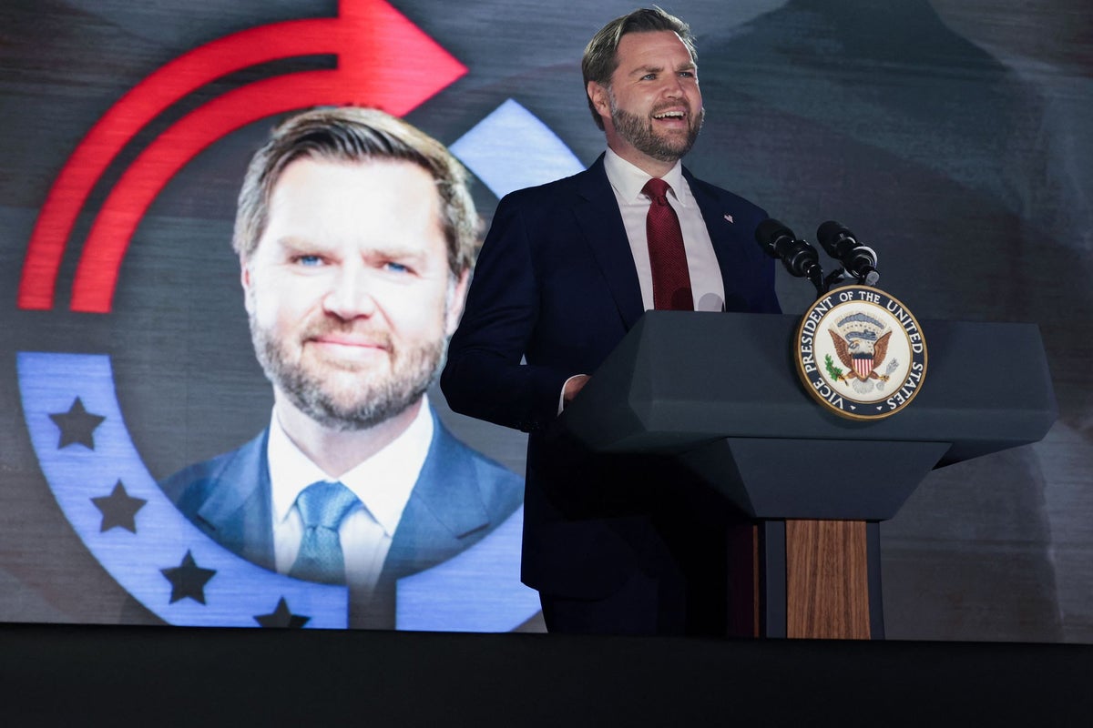 JD Vance confronted at Turning Point event as he calls for slowdown in legal immigration