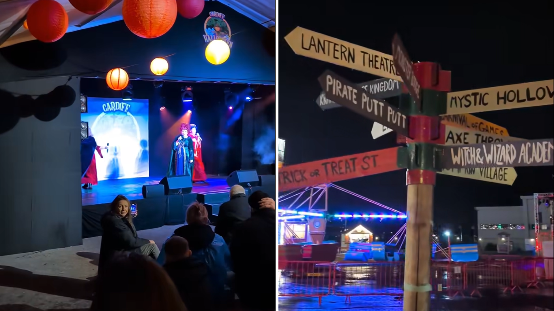 <p>Complaints are being made about the underwhelming experience at Cardiff’s Halloween Festival which organisers have blamed on “severe weather” conditions</p>