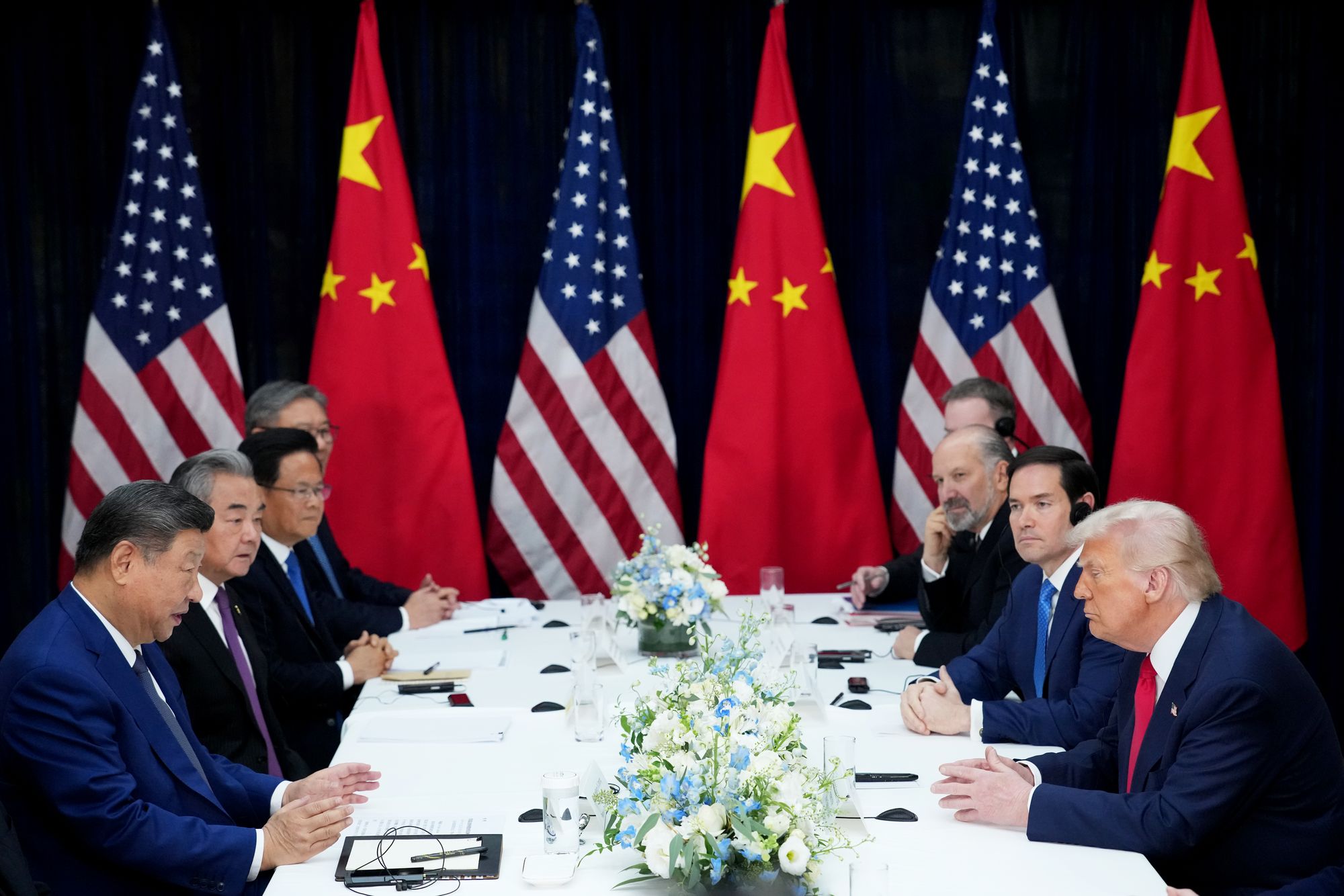 After a near two-hour meeting with Xi, Trump said he had struck a deal to trim tariffs on China in exchange for Beijing resuming U.S. soybean purchases, keeping rare earths exports flowing and cracking down on the illicit trade of fentanyl