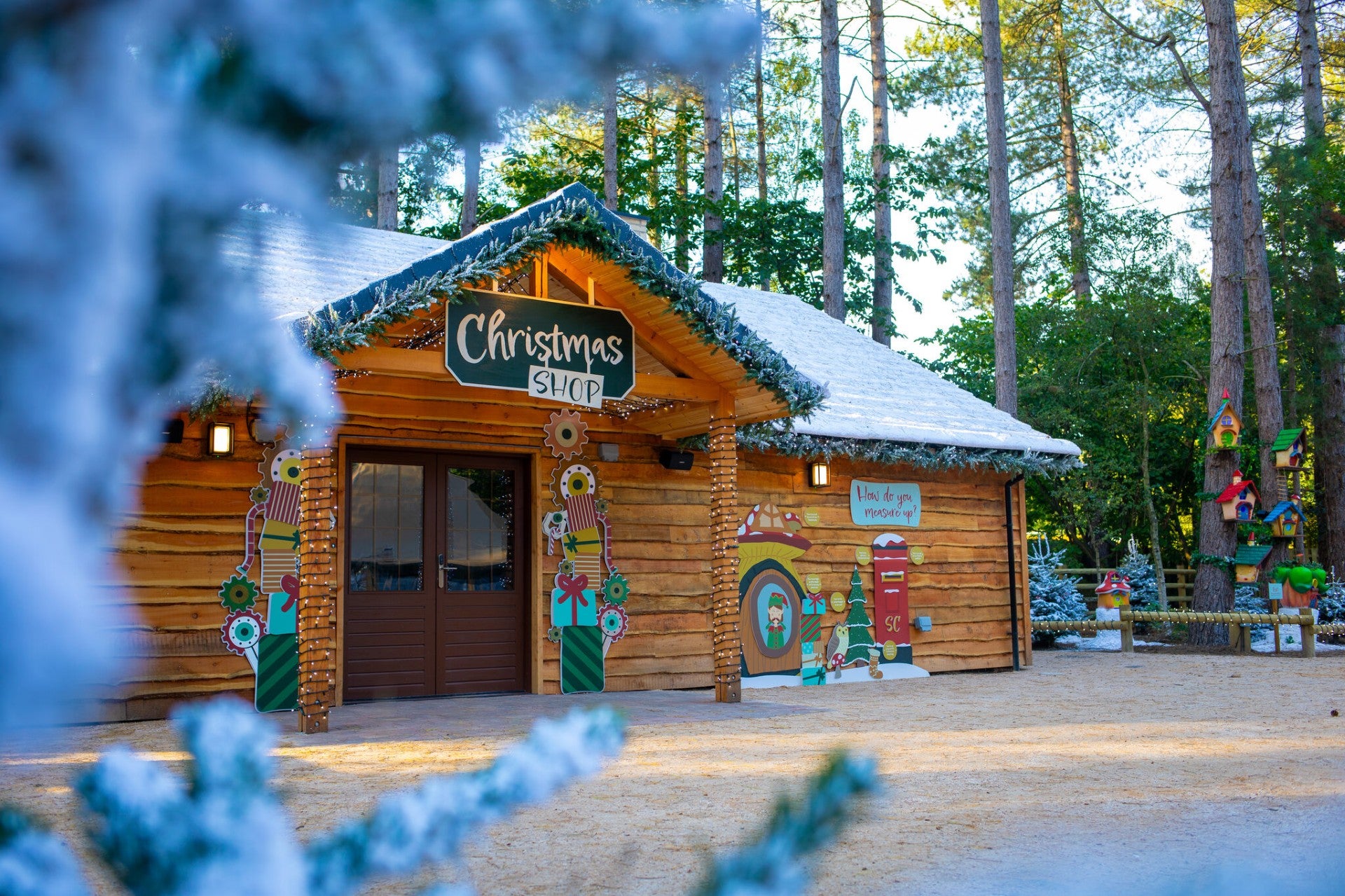 A new Christmas shop will open at Elveden Forest