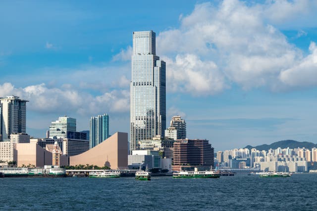 <p>The 65-storey tower on the Kowloon waterfront</p>