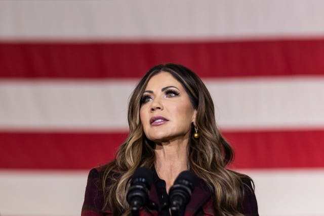 <p>U.S. Department of Homeland Security Secretary Kristi Noem </p>