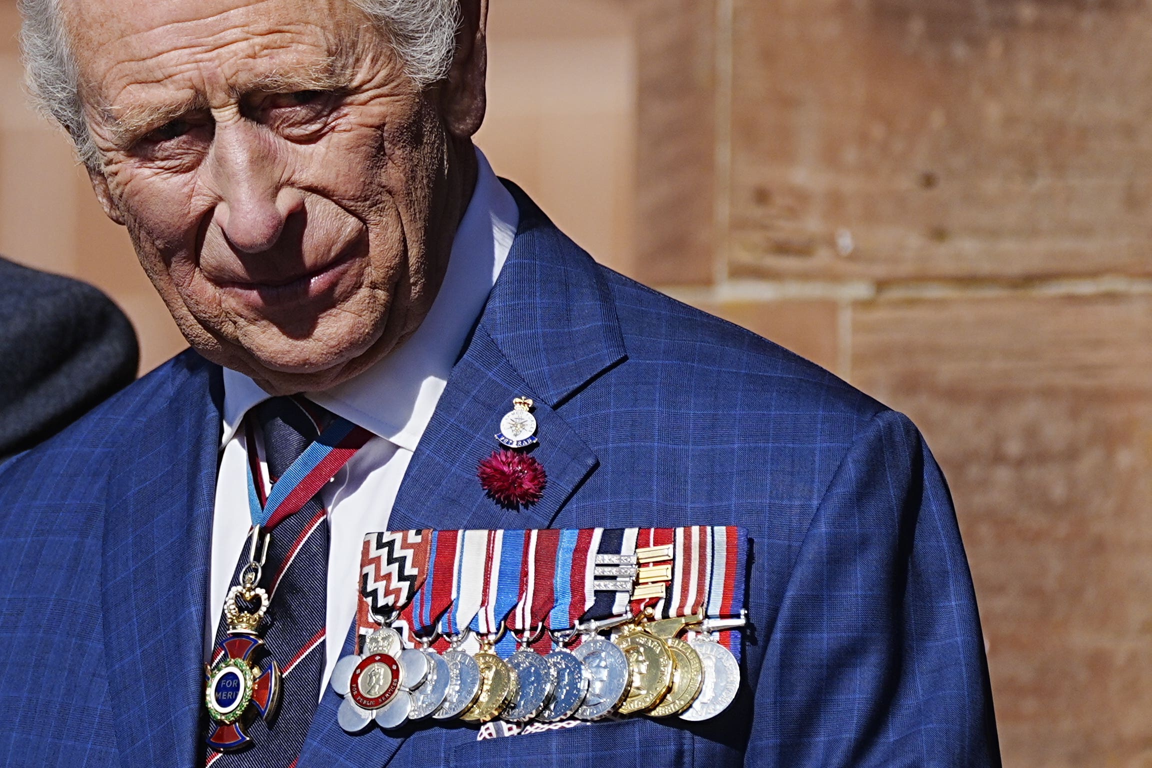 The King stripped his brother of his titles (Peter Byrne/PA)