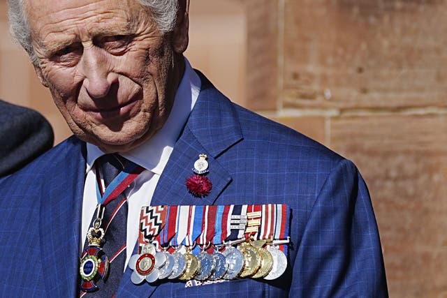 The King stripped his brother of his titles (Peter Byrne/PA)