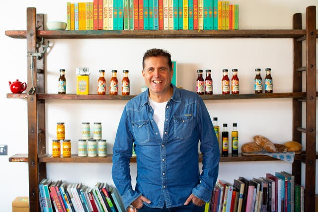 <p>John Vincent was one of three founders of the healthy fast food chain (Leon/PA)</p>