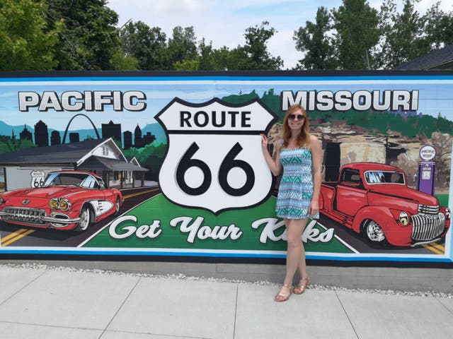 <p>Laura French travelled through rural Missouri to learn about the communities that live along Route 66</p>