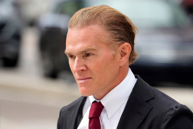 <p>Former Green Beret Jordan Goudreau walks to the United States Courthouse for a bond hearing in Tampa, Fla., Wednesday, Oct. 29, 2025. (AP Photo/Chris O'Meara)</p>