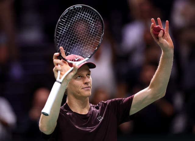 <p>Jannik Sinner is through to the semi-finals in Paris for the first time</p>