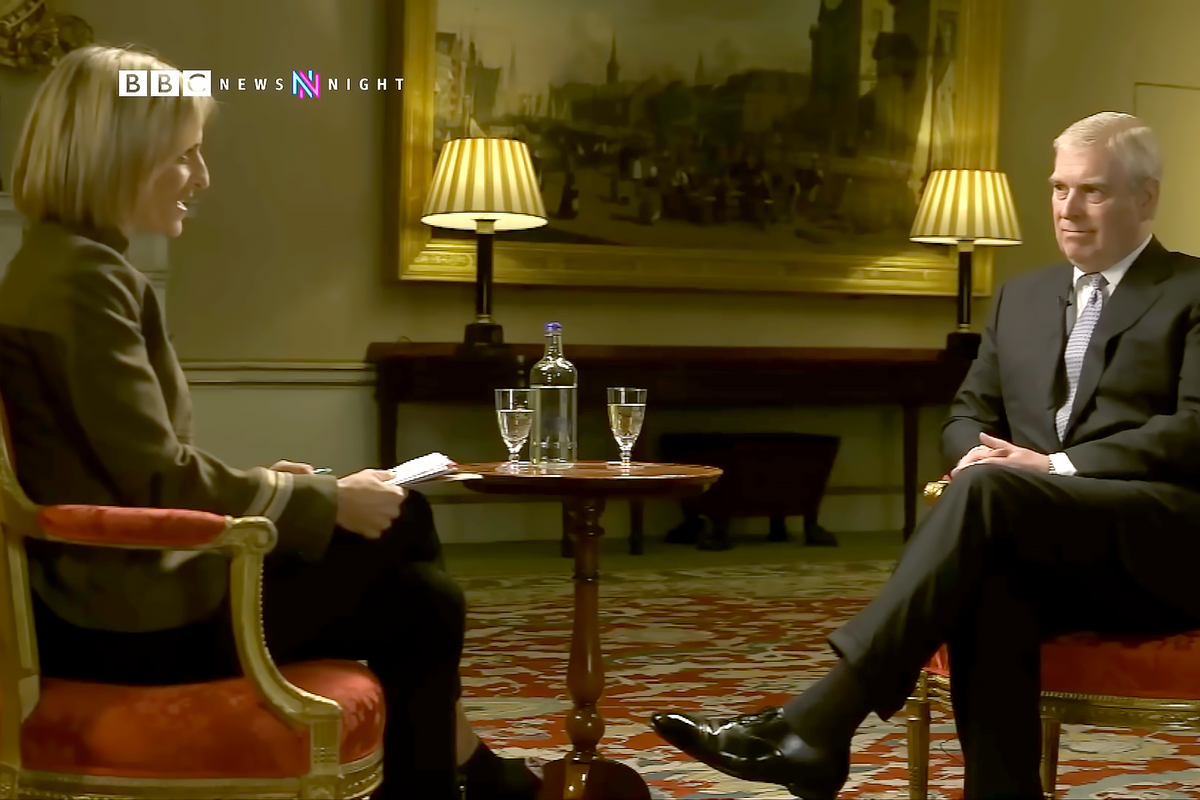 The 2019 Newsnight interview in which the Pizza Express claim was made