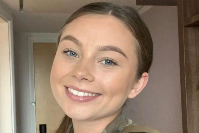 Gunner Jaysley Beck took her own life after being sexually assaulted by a superior who went on to be promoted (Family Handout)