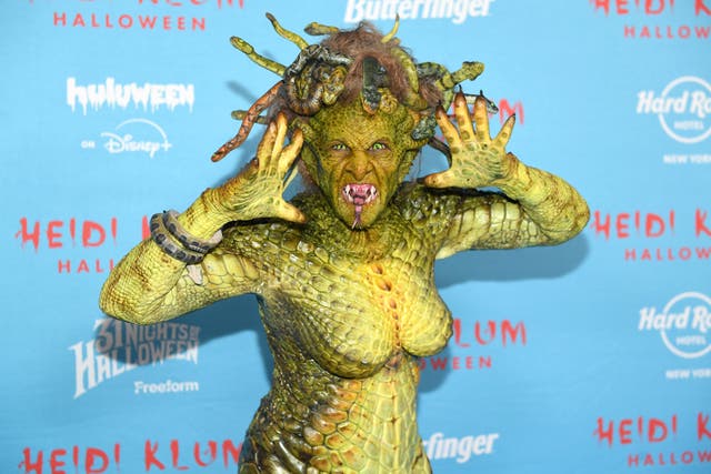 <p>Heidi Klum at her 2025 Halloween Party</p>