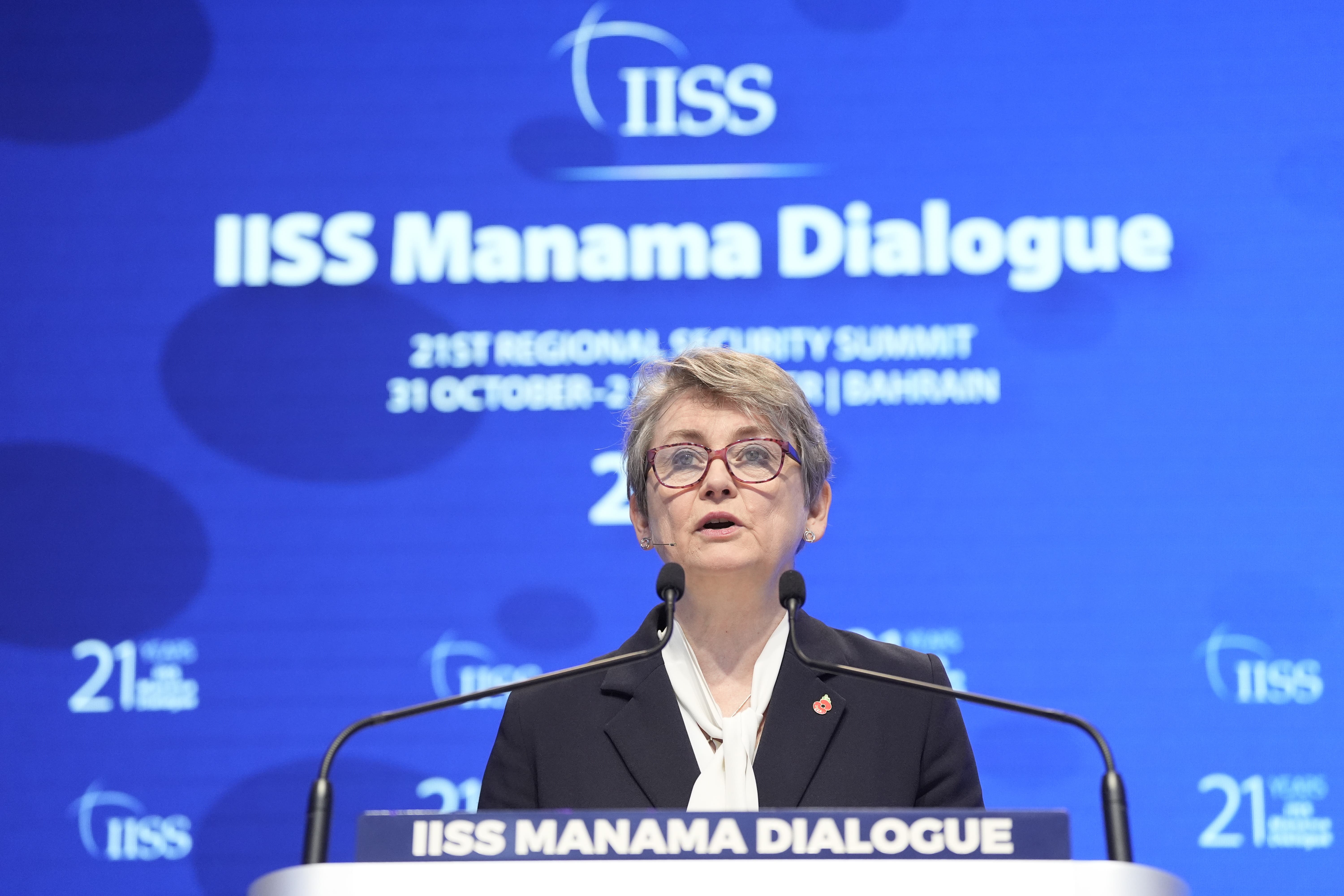 Foreign Secretary Yvette Cooper repeated calls for a ceasefire in Sudan (Stefan Rousseau/PA)