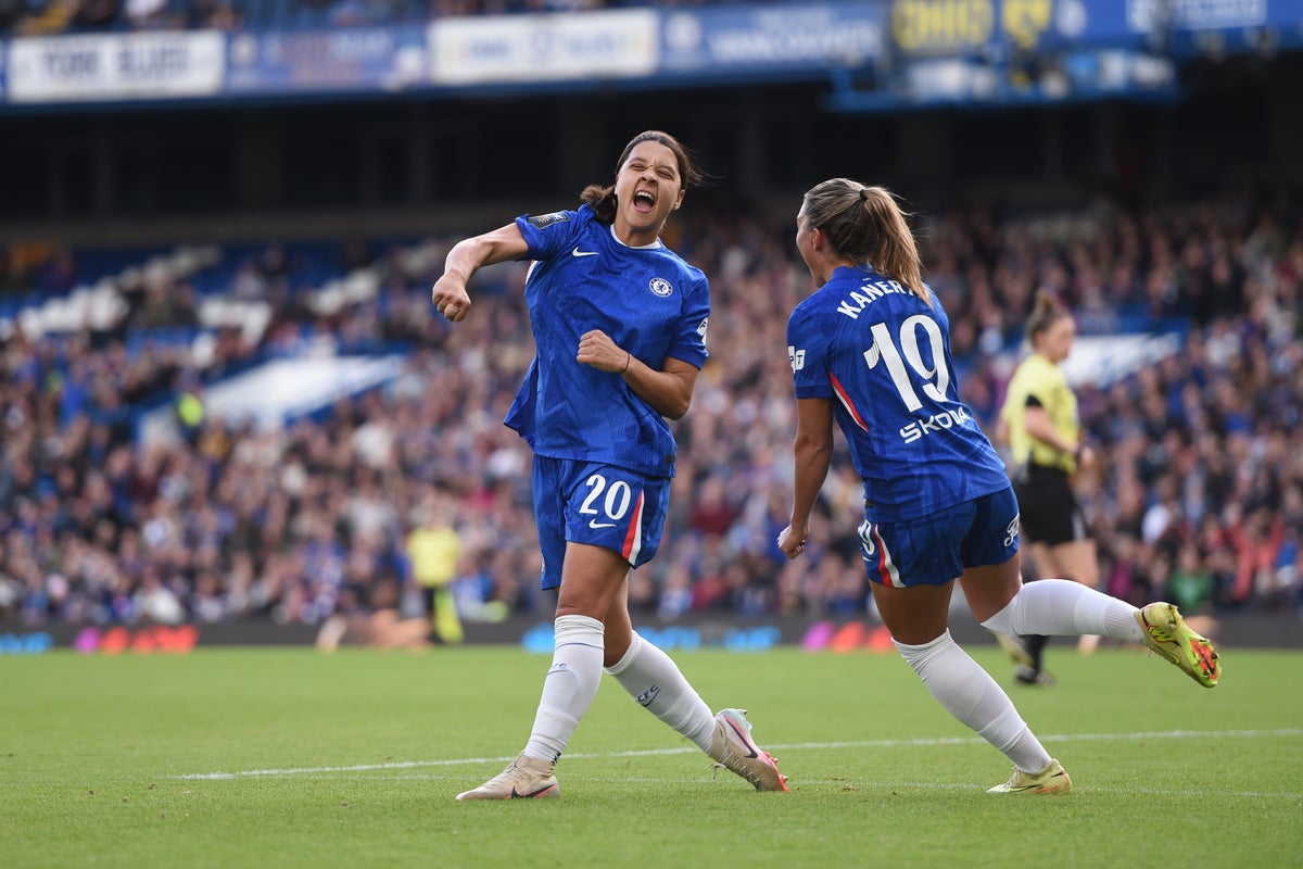 Sam Kerr strikes to keep Chelsea top of WSL – UK Times