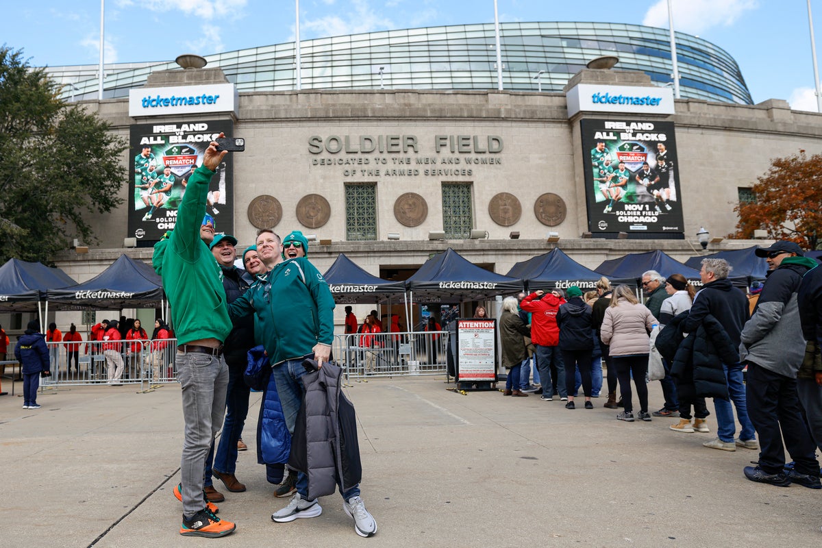 Ireland v New Zealand live: Latest score and updates from Chicago nine years after historic Irish win over All Blacks – UK Times