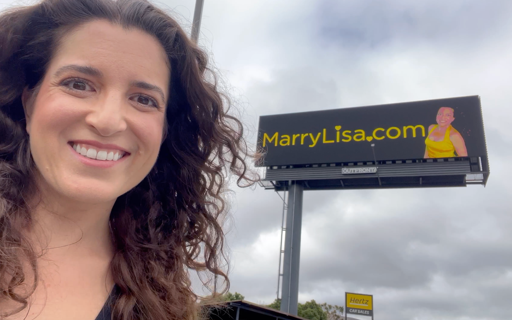 Lisa Catalano rented a dozen digital billboards in California’s Bay Area