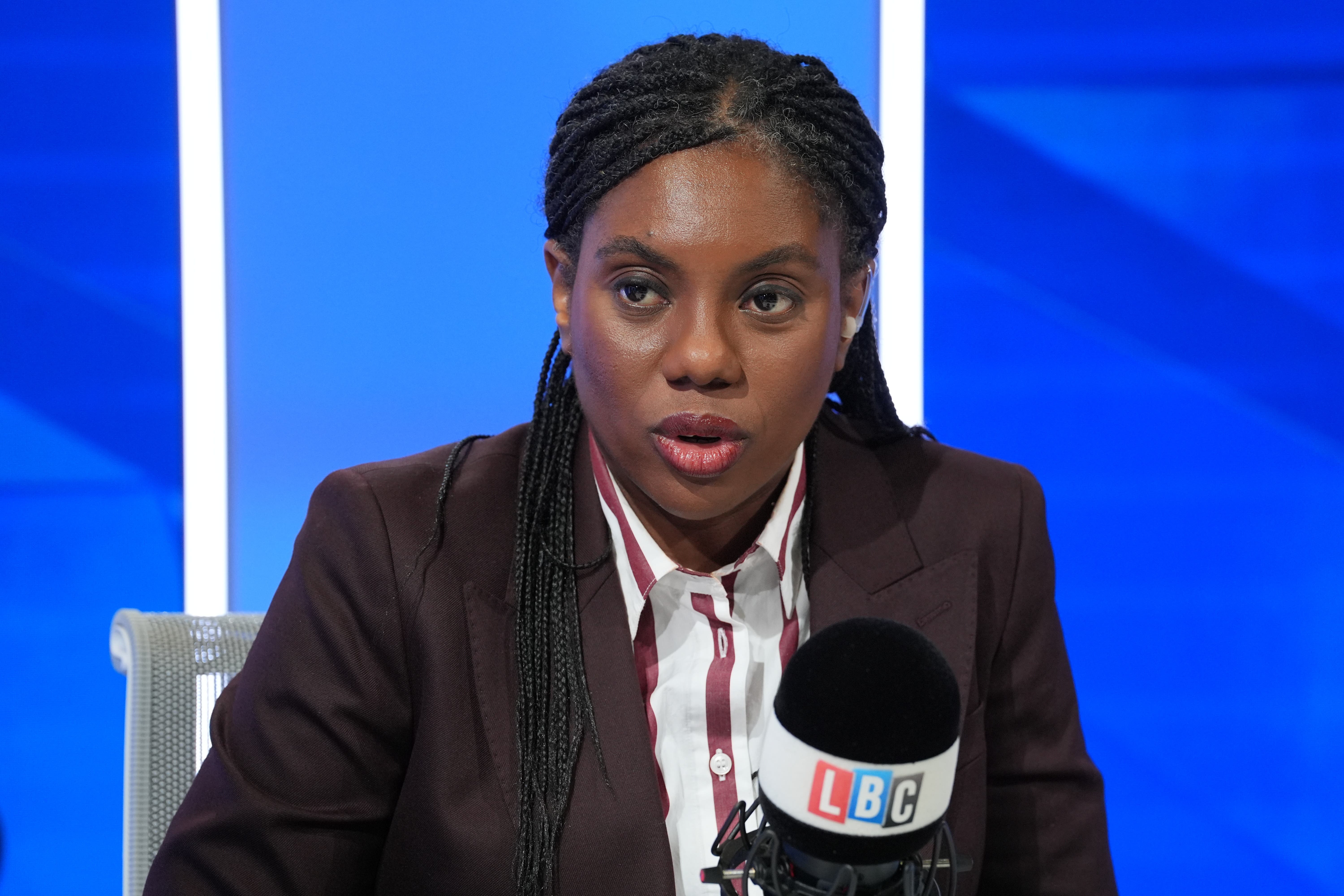 Conservative Party leader Kemi Badenoch (Lucy North/PA)