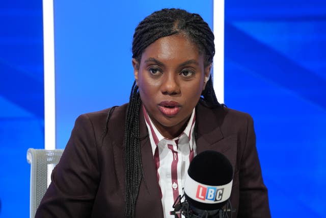 <p>Conservative Party leader Kemi Badenoch (Lucy North/PA)</p>